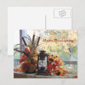 Happy Thanksgiving herfstkleuren herfstbomen Feestdagenkaart (Voorkant / Achterkant)