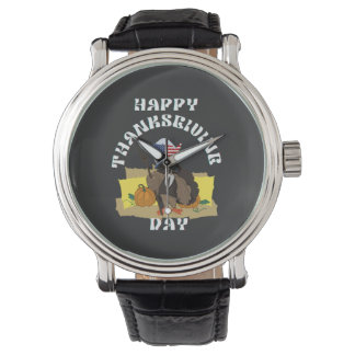 Happy Thanksgiving Horloge