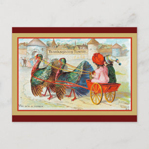 Happy Thanksgiving  illustratie Briefkaart