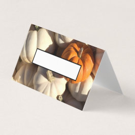 Happy Thanksgiving invulbare naam plaatskaarten Kaart