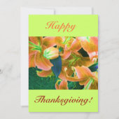 Happy Thanksgiving IV Kaart (Voorkant)