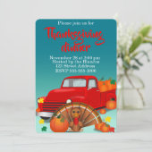 Happy Thanksgiving Kaart (Staand voorkant)