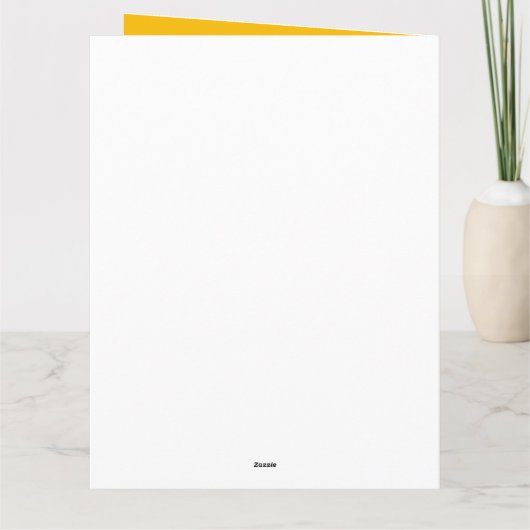 Happy Thanksgiving Kaart (Achterkant)