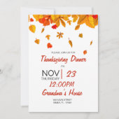 Happy Thanksgiving Kaart (Voorkant)