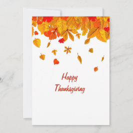 Happy Thanksgiving Kaart