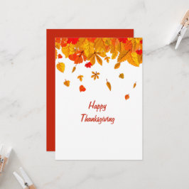 Happy Thanksgiving Kaart