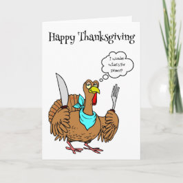 Happy Thanksgiving-kaart Feestdagen Kaart