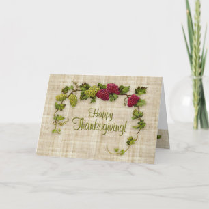 Happy Thanksgiving-kaart Feestdagen Kaart