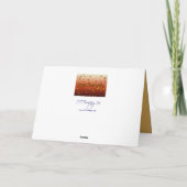 Happy Thanksgiving-kaart Feestdagen Kaart (Achterkant)