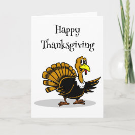 Happy Thanksgiving-kaart Feestdagen Kaart