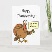 Happy Thanksgiving-kaart Feestdagen Kaart (Voorkant)