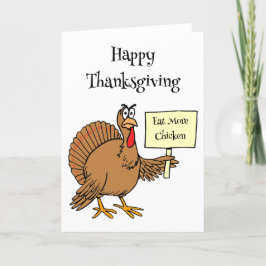 Happy Thanksgiving-kaart Feestdagen Kaart
