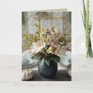 Happy Thanksgiving-kaart Kaart