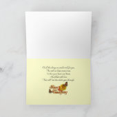 Happy Thanksgiving-kaartenvlinders Feestdagen Kaart (Binnen)