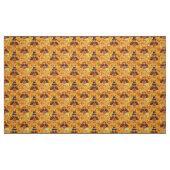 Happy Thanksgiving kalkoen stof (Fat Quarter)
