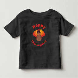 Happy Thanksgiving kalkoen T-shirt