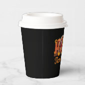 Happy Thanksgiving kalkoenen Herfst Papieren Bekers (Rechts)