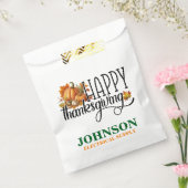 Happy Thanksgiving Kantoor Party Bedankzakje (Gezegeld)
