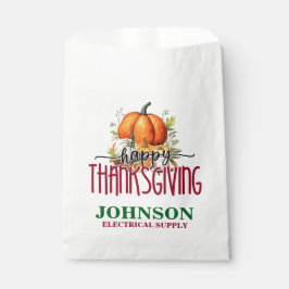 Happy Thanksgiving Kantoor Party Bedankzakje