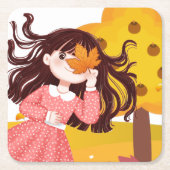 Happy Thanksgiving Kartonnen Onderzetters (Voorkant)