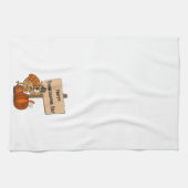 Happy Thanksgiving Keuken Handdoek Bless Home (Horizontaal)