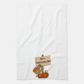 Happy Thanksgiving Keuken Handdoek Bless Home (Verticaal)