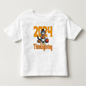 Happy Thanksgiving Kinder Shirts (Voorkant)
