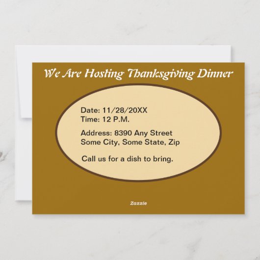 Happy Thanksgiving Kittens op Pumpkins, ZSSG Feestdagenkaart (Achterkant)