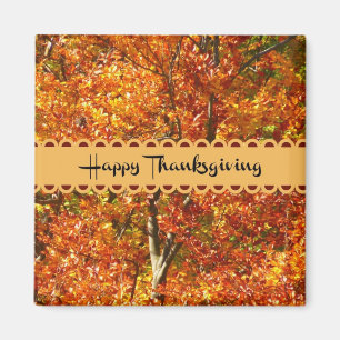 Happy Thanksgiving - kleuren in het najaar Magneet