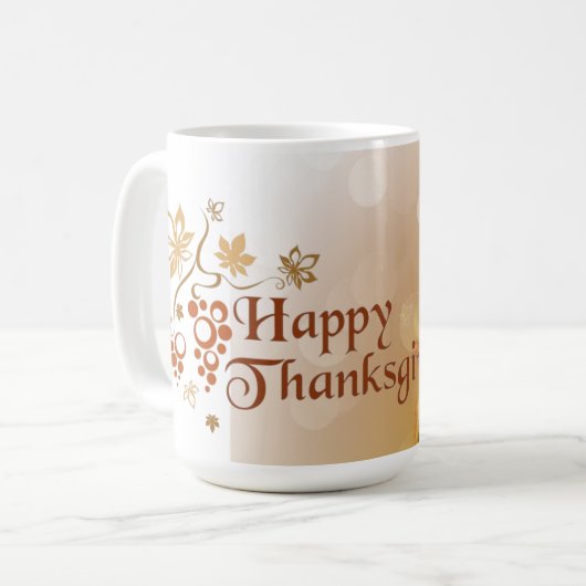 Happy Thanksgiving Koffiemok (Voorkant links)