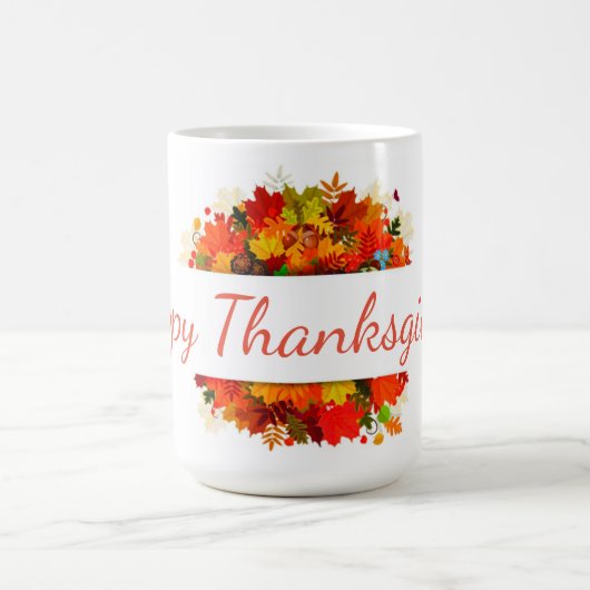 Happy Thanksgiving Koffiemok (Center)