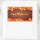 Happy Thanksgiving laat Stickers (Tas)