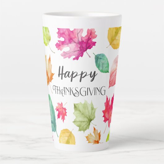 Happy Thanksgiving Latte Mok (Voorkant)