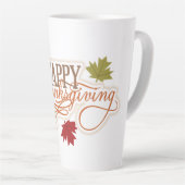 Happy Thanksgiving Latte Mok (Rechterhoek)