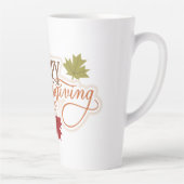 Happy Thanksgiving Latte Mok (Rechts)