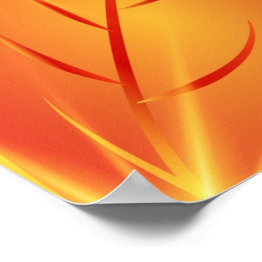 Happy Thanksgiving Leaves Poster (Hoek)