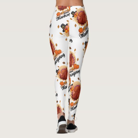 Happy Thanksgiving Leggings (Achterkant)