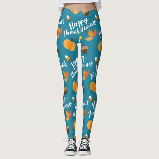 Happy Thanksgiving Leggings (Voorkant)