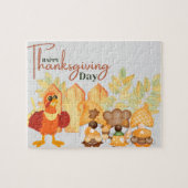 Happy Thanksgiving Legpuzzel (Horizontaal)