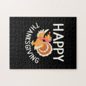 Happy Thanksgiving Legpuzzel (Horizontaal)