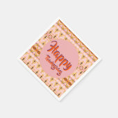 Happy Thanksgiving Luncheon Servet (Hoek)