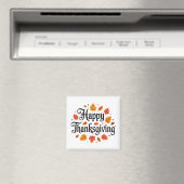 Happy Thanksgiving Magneet (Insitu (Vaatwasser))