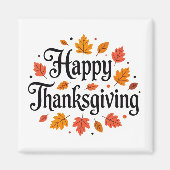 Happy Thanksgiving Magneet (Voorkant)