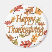 Happy Thanksgiving Magneet (Voorkant)