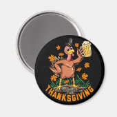 Happy Thanksgiving Magneet (Voorkant / Achterkant)