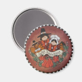 Happy Thanksgiving Magnet (Voorkant / Achterkant)