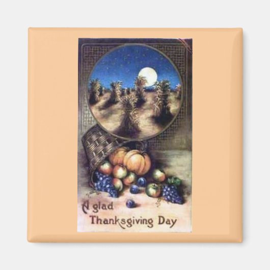 Happy Thanksgiving Magnet (Voorkant)