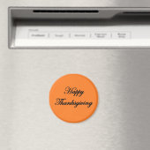 "Happy Thanksgiving" Magnet (Insitu (Vaatwasser))