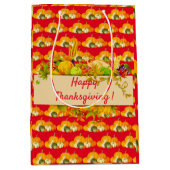 Happy Thanksgiving Medium Cadeauzakje (Voorkant)