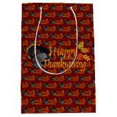 Happy Thanksgiving Medium Cadeauzakje (Voorkant)